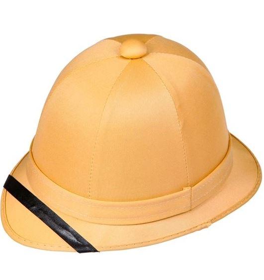 Hat/Helmet Colonial Pith Natural Jungle Safari