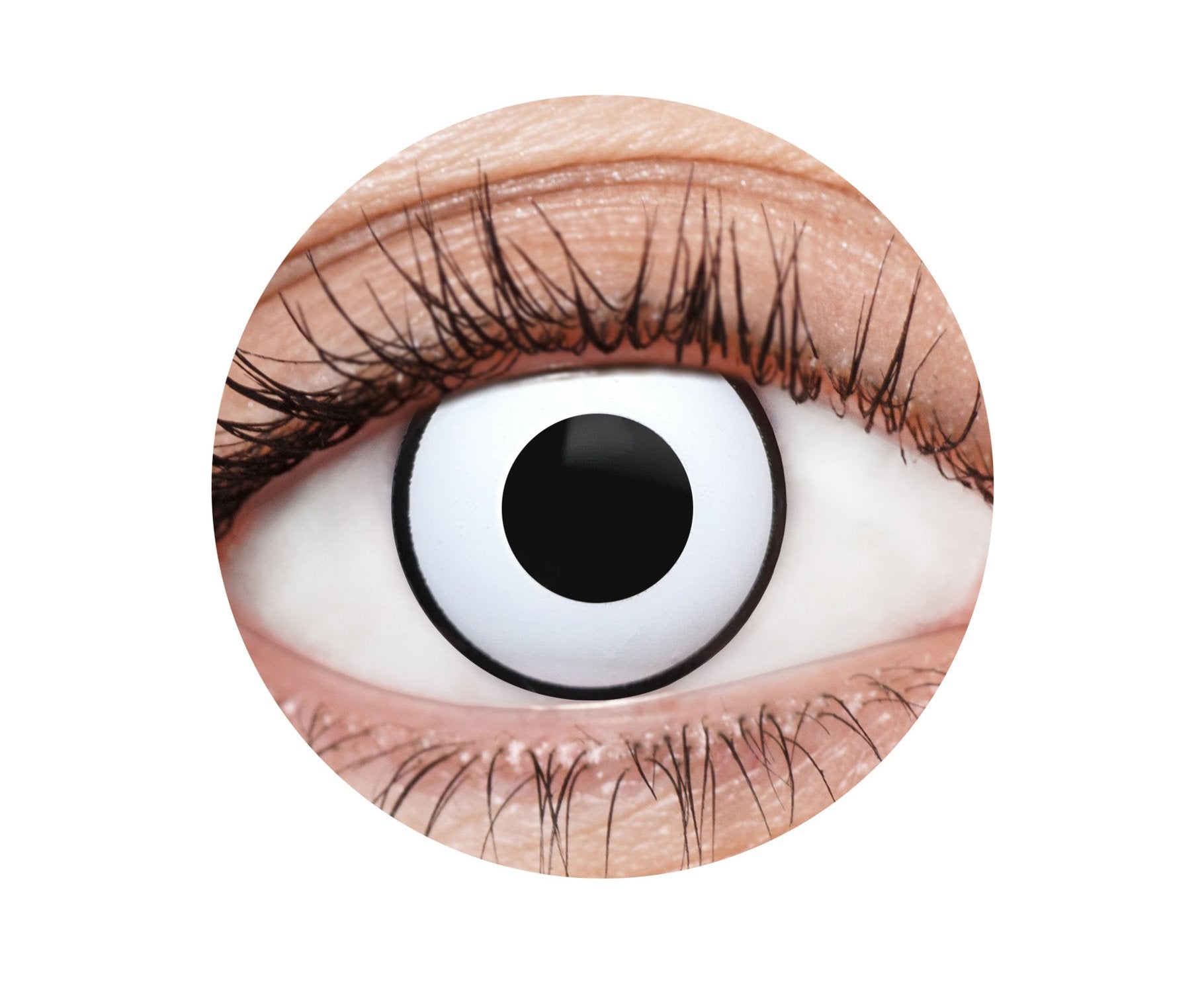 Contact Lense EyeFX White Deranged II