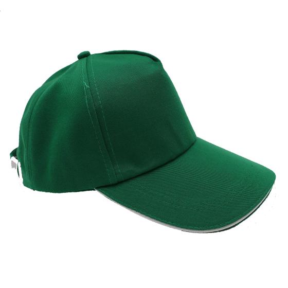 Green Team Spirit Baseball Cap/Hat Sports Supporter