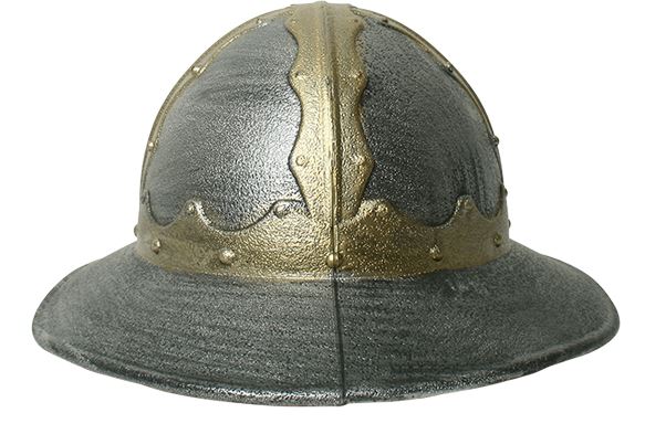 Helmet/Hat Crusaders Plastic Costume Accessory