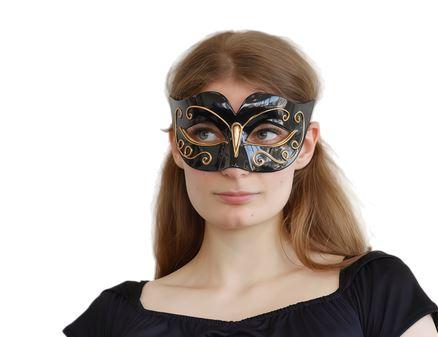 Mask Eye Masquerade Black/Gold