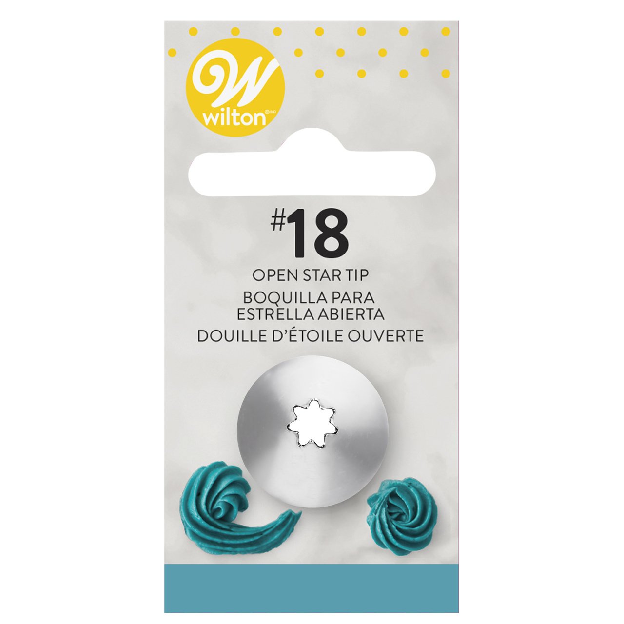 Icing Tip Open Star No.18