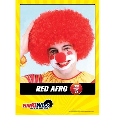 Wig Clown Curly Red
