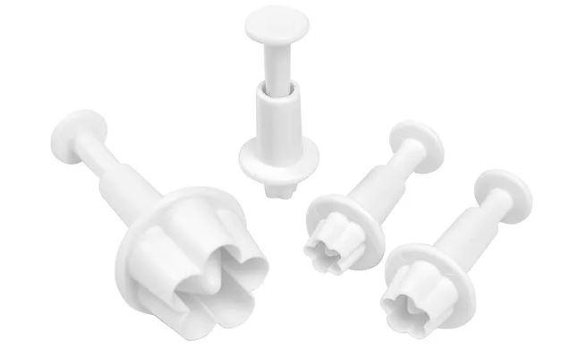 Cutter Plunger Flower Blossom Set of 4 Mondo