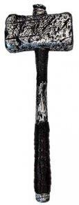 Weapon Hammer Medieval 63cm