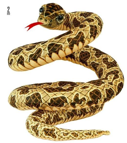 Animal Snake Python Look Alike Large 200cm Costume Prop