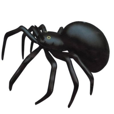 Inflatable Black Spider Novelty Joke Prop 91cm Halloween Animal