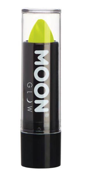 Neon UV Lipstick Yellow Moon Glow Cosmetics