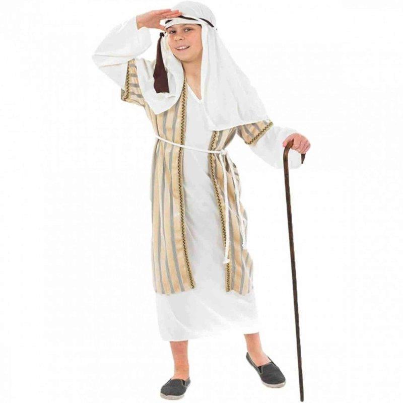 Costume Child Biblical Shepherd Gold