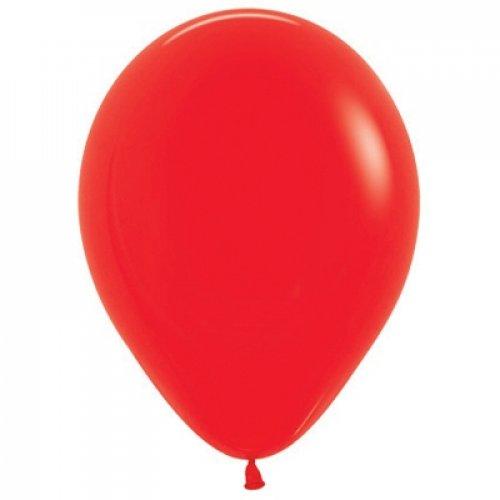 Latex Balloons 30cm Fashion Red Pk 100