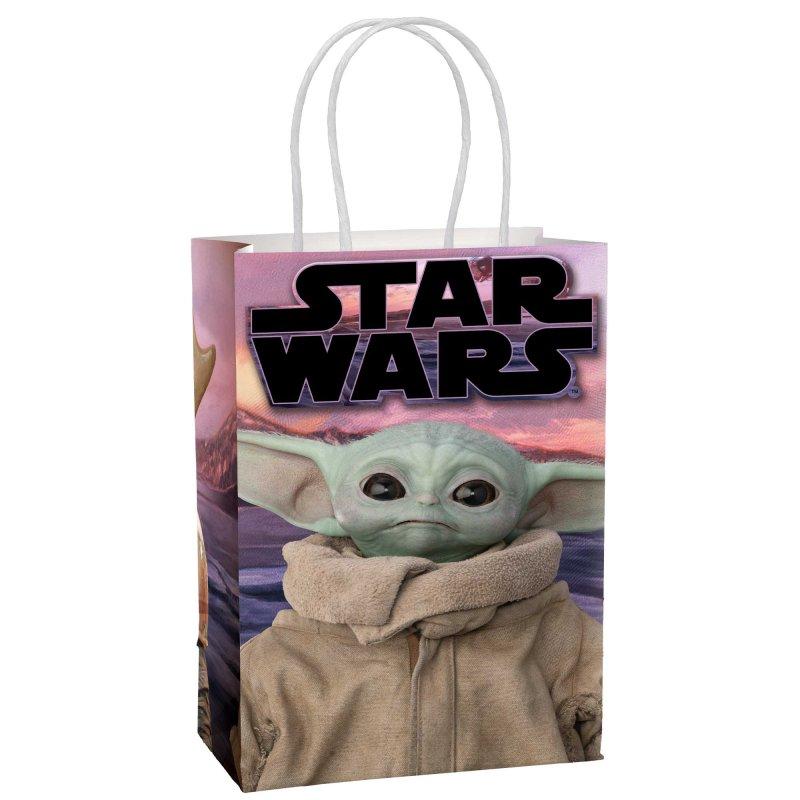 Star Wars The Mandalorian Galaxy Create Your Own Paper Loot Bag Pk/8