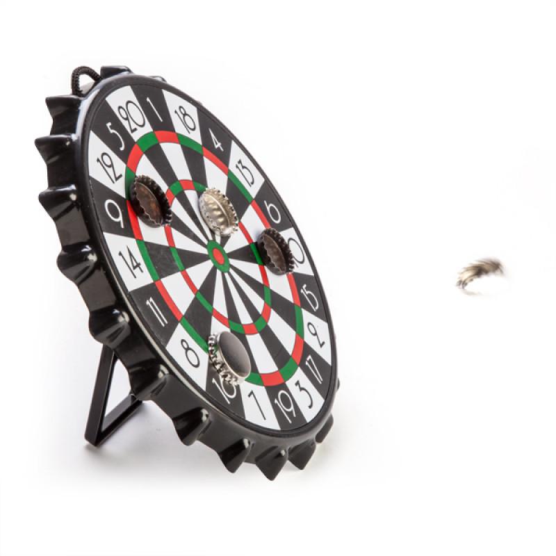 Drinking Game Magnetic Bottle Top/Cap Darts Game