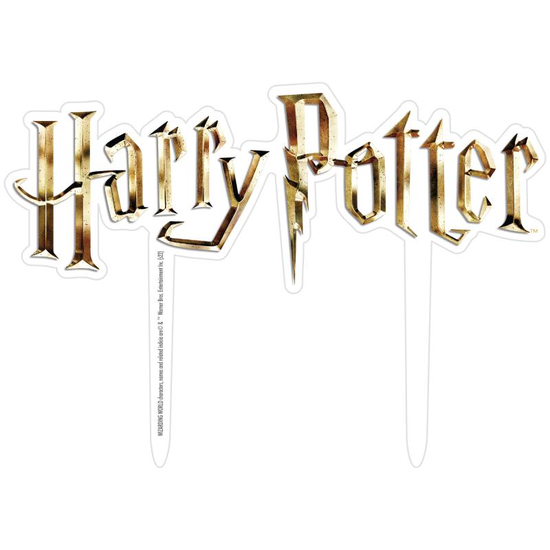 Harry Potter Large Cake Topper/Pick Decoration Printed Acrylic