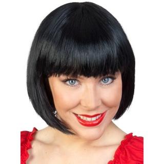 Wig Short Bob Black Deluxe