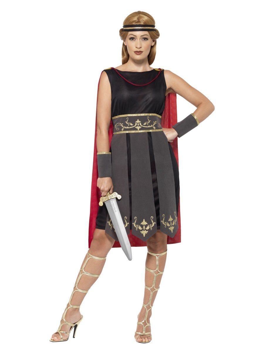 Costume Roman Warrior Female Ladies 12-14 - Last Chance To Buy