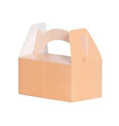 Loot/Favour/Gift Lunch Box Peach Apricot Pk 5