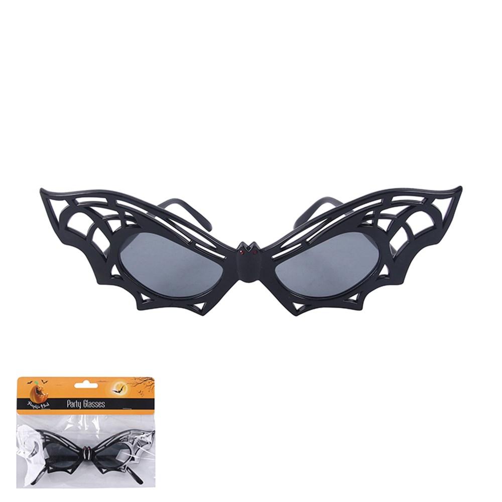 Glasses Black Bat