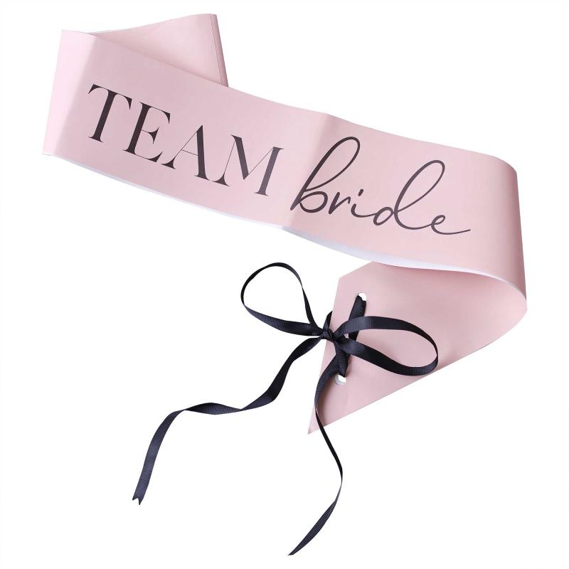 Future Mrs Hens Party Team Bride Sashes Pk/6