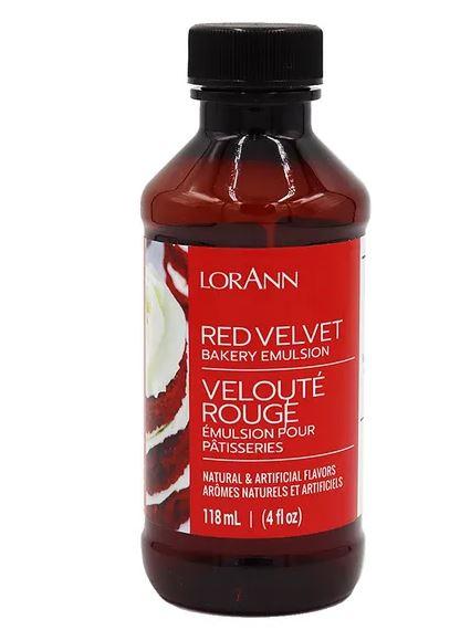 Red Velvet Bake Lorann Oil Flavour Emulsion 4oz (118ml)