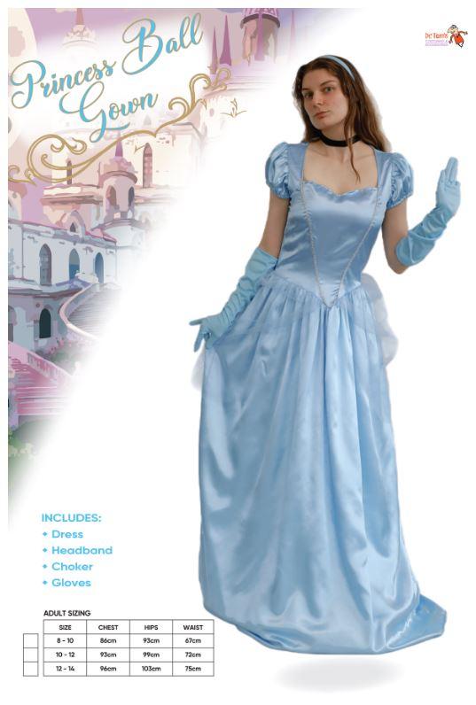 Costume Adult Fairytale Princess Ball Gown