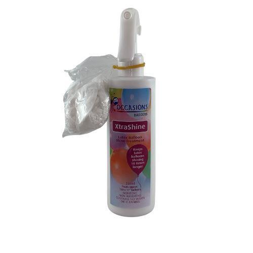 Xtra Shine Balloon Gloss Bottle and Glove 220ml