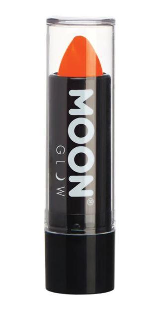 Neon UV Lipstick Orange Moon Glow Cosmetics