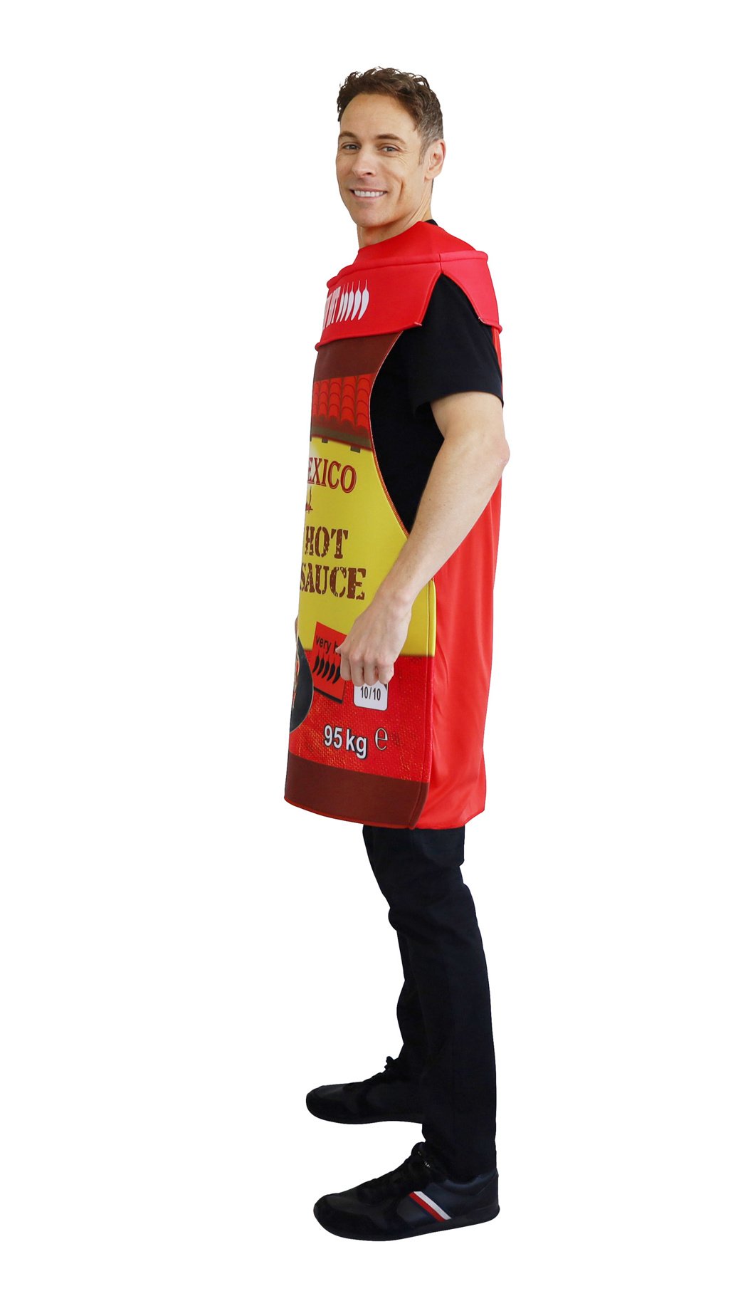 Costume Adult Hot Taco Sauce Food Novelty Funny One Size