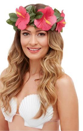 Costume Kit Hawaiian Luau Tiki Pink