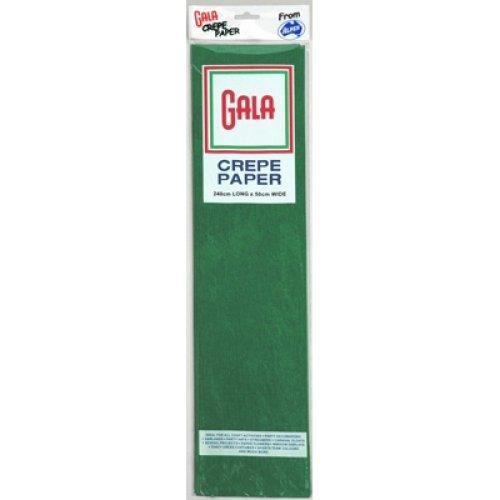 Crepe Paper National Green 245cm X 50cm
