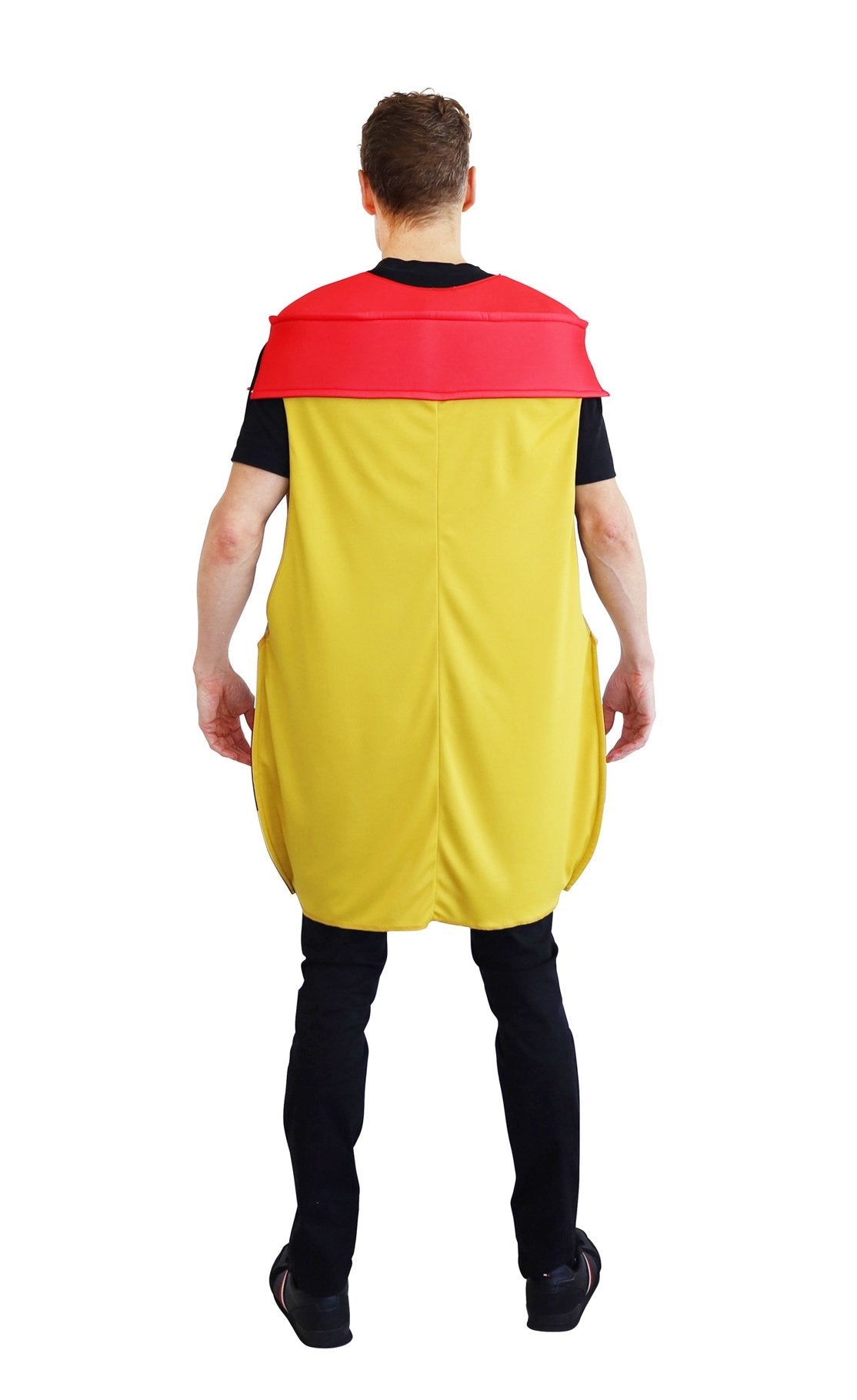Costume Adult Very Hot English Mustard Sauce Food Novelty Funny One Size
