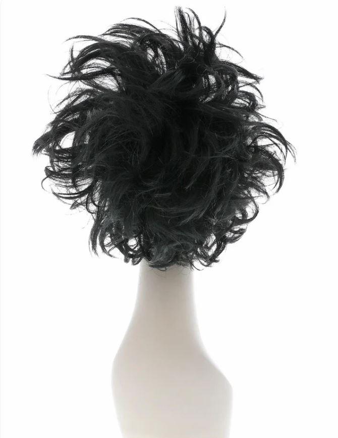Wig Psycho Black Messy