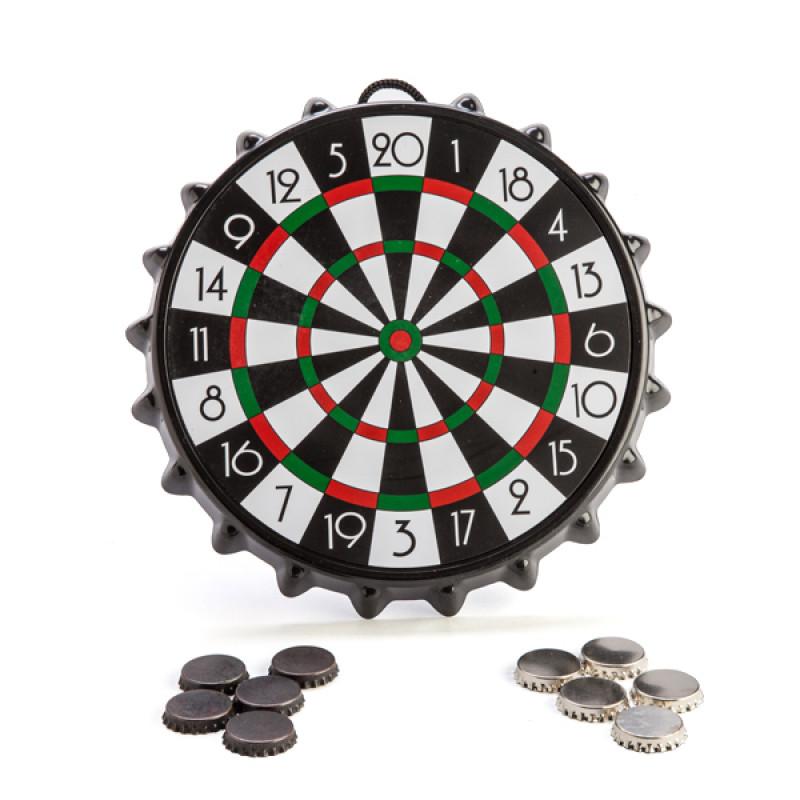 Drinking Game Magnetic Bottle Top/Cap Darts Game