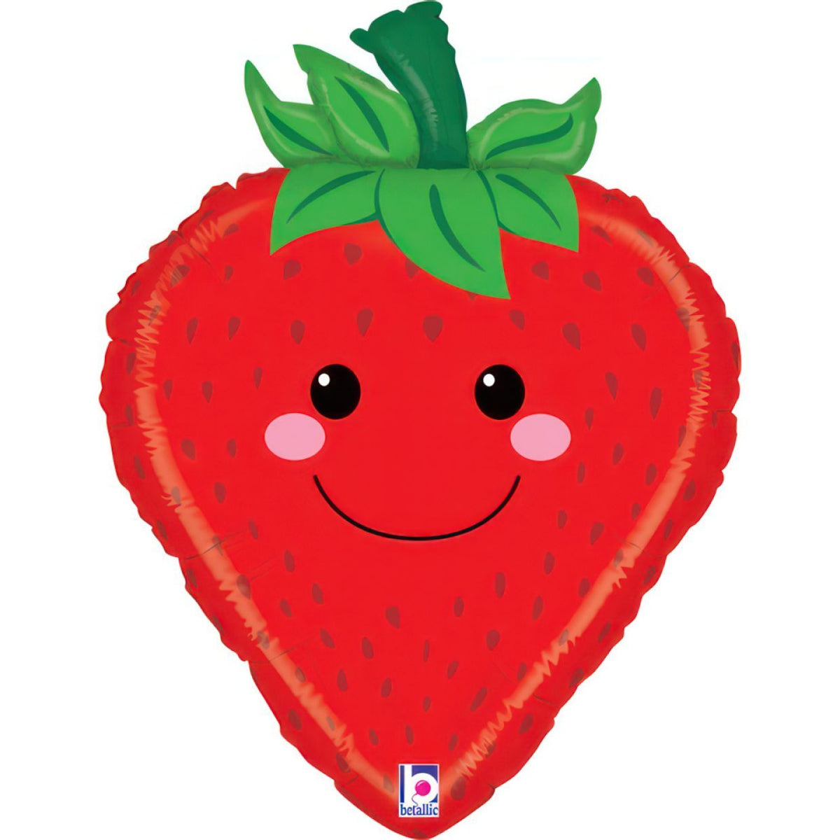 Balloon Foil Shape Fruit Strawberry 54cm (Helium Not Included)