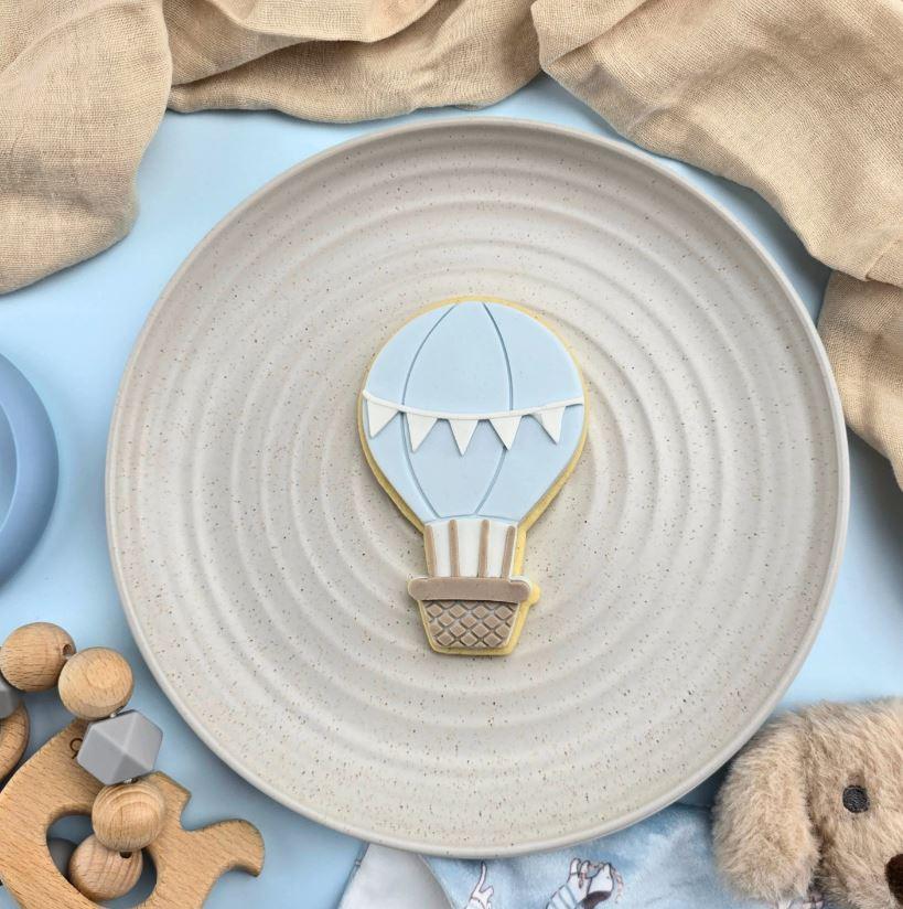 Hot Air Balloon Cookie/Biscuit Cutter & Embosser Set