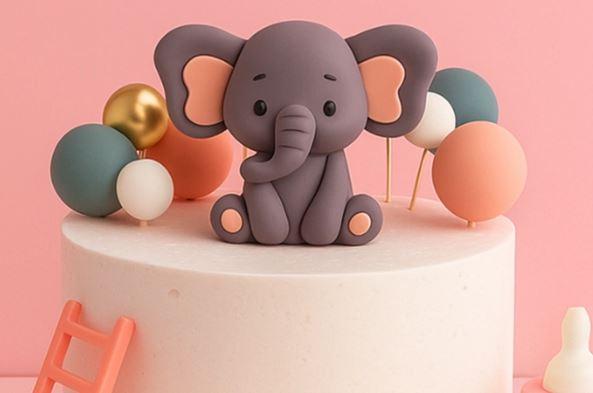 Cake Topper/Decorating Baby Girl Pink Set Its a Girl/Gender Reveal