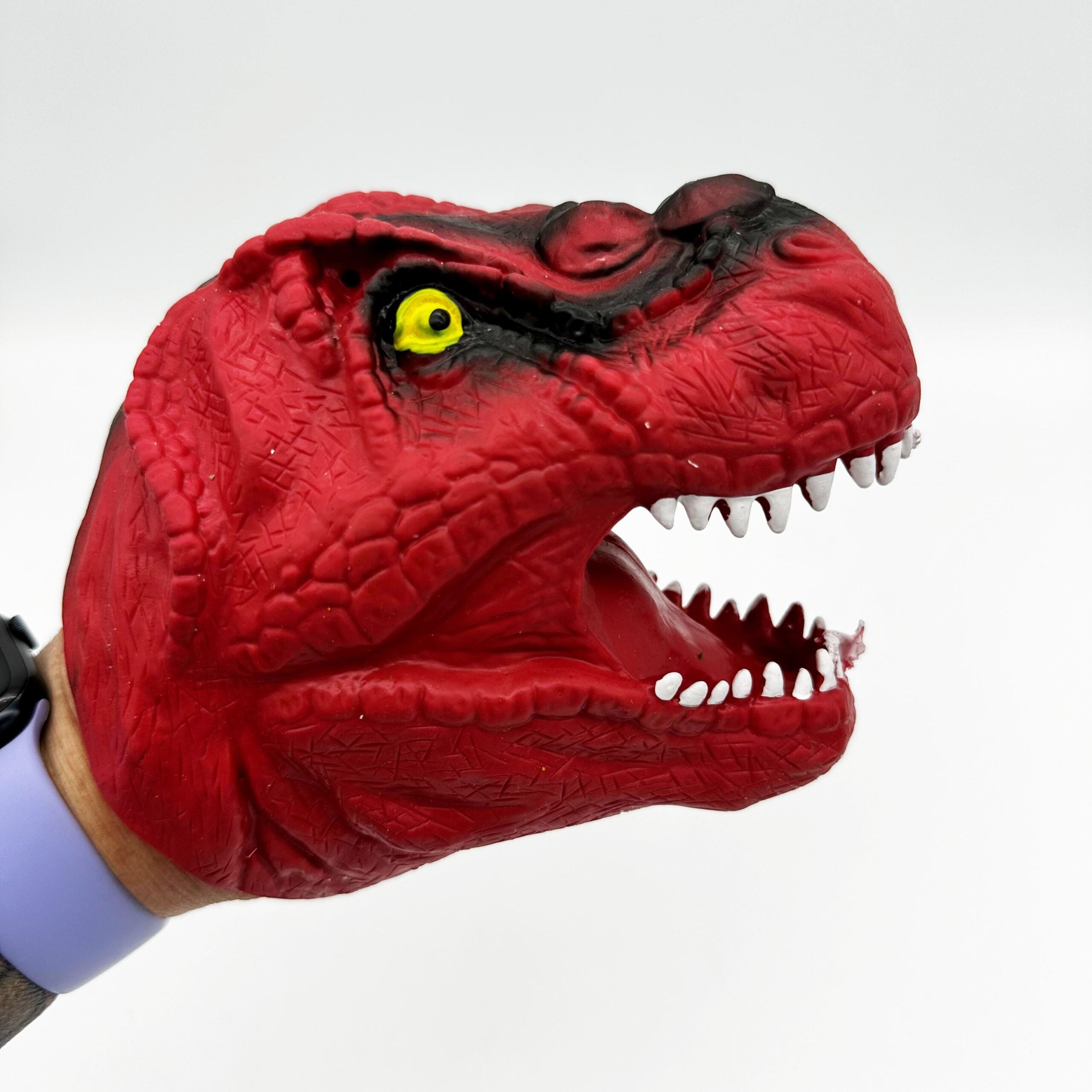 Toy Game Dinosaur T Rex Jurassic Hand Puppet Assorted Colours Each