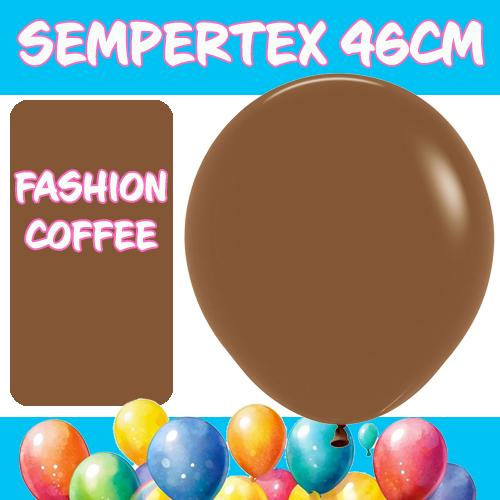 Balloons 46cm Fashion Coffee Pk 25
