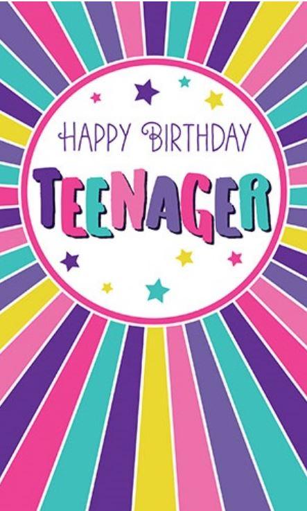 Greeting Card Happy Teenager (13th Birthday)