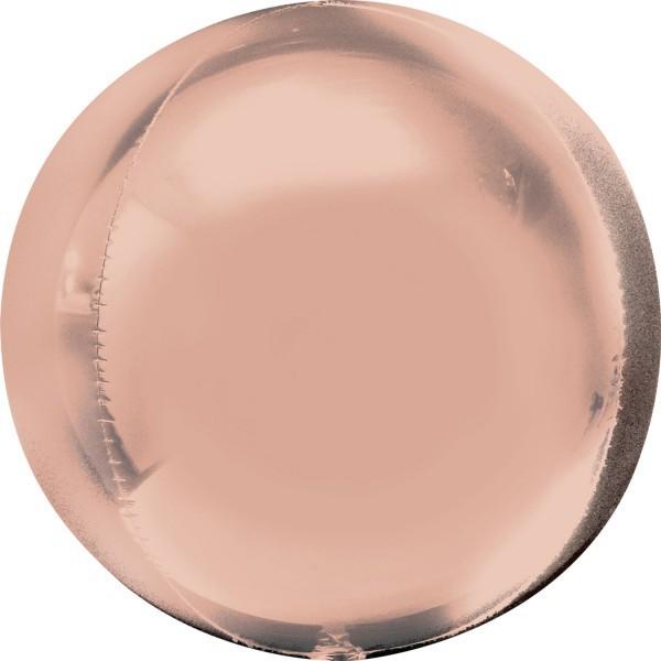 Balloon Foil Shape Orbz Rose Gold