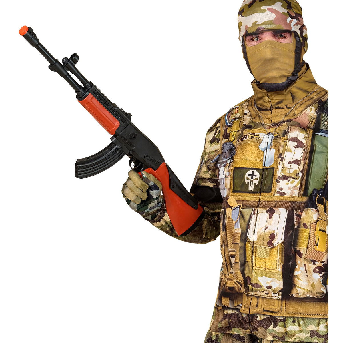 Costume Prop Gun Kalashnikov Plastic Rifle 75cm