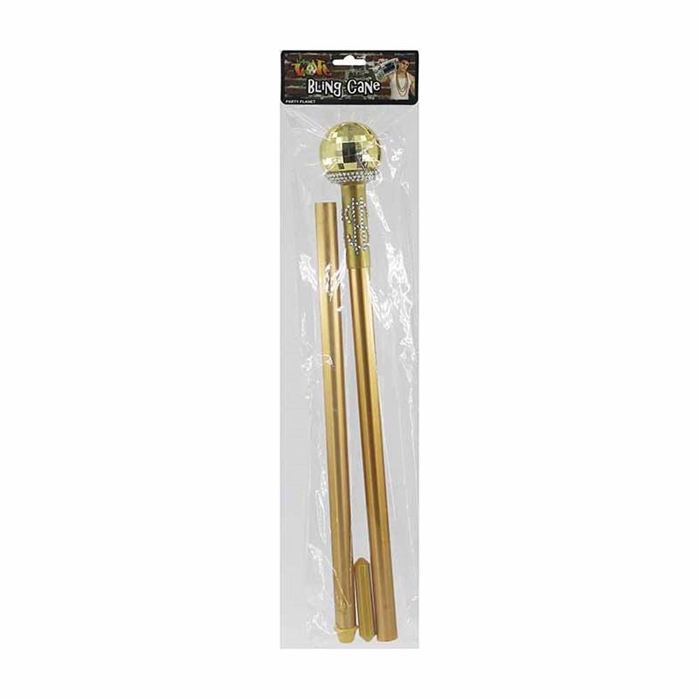 Costume Prop Cane Pimp Big Daddy Dollar Sign Deluxe 88cm Deluxe