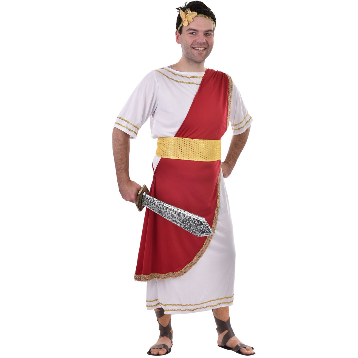 Costume Adult Ceaser Toga Roman
