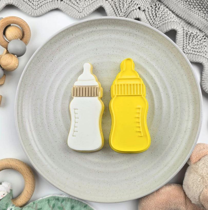 Baby Bottle Debosser & Cookie/Biscuit Cutter Set