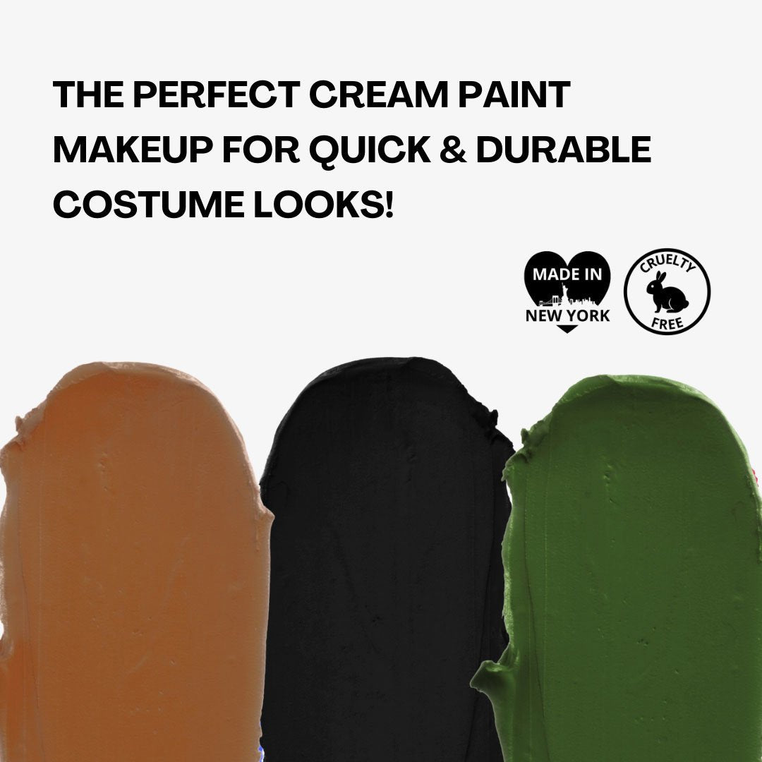 Make Up Palette Tri-Colour Face/Body Paint Camouflage Professional Mehron