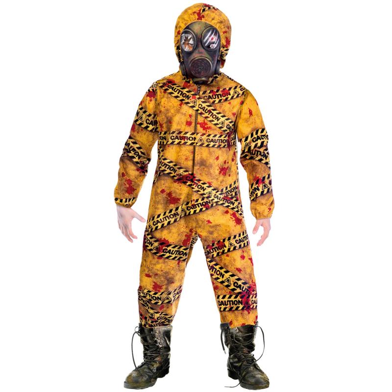 Costume Child Quarantine Biohazard Zombie