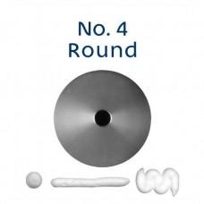 Icing Tip Round Standard No.4 Loyal