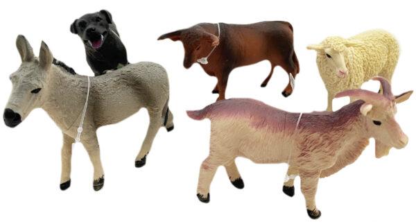 Farm Animal 13cm Per Animal Each (Assorted Designs) - Discontinued Line