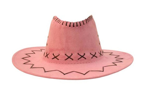 Hat Cowboy/Cowgirl Pink Costume Accessory