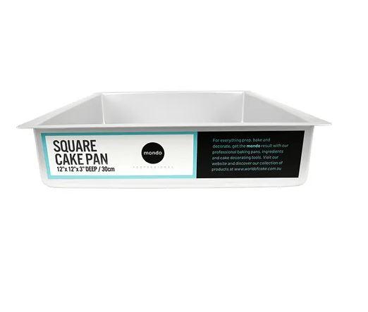 Cake Tin Square Mondo 3 Inch Deep
