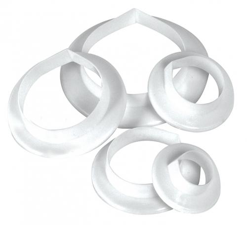 Rose Flower Petal Cutter Mondo Set of 5 Cake Decorating